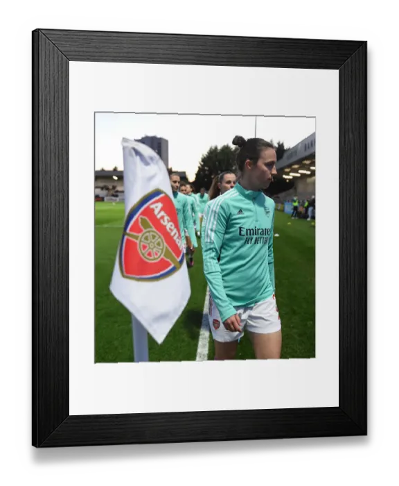 Framed Print : Arsenal's Lotte Wubben-Moy Gears Up for FA Cup Quarterfinal Clash against Coventry United Framed Print : Arsenal's Lotte Wubben-Moy Gears Up for FA Cup Quarterfinal Clash against Coventry United