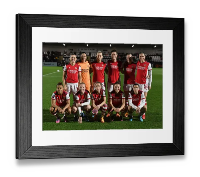 Framed Print : Unified Focus: Arsenal Women's Pre-Match Huddle Before FA Cup Quarterfinal vs. Coventry United Framed Print : Unified Focus: Arsenal Women's Pre-Match Huddle Before FA Cup Quarterfinal vs. Coventry United