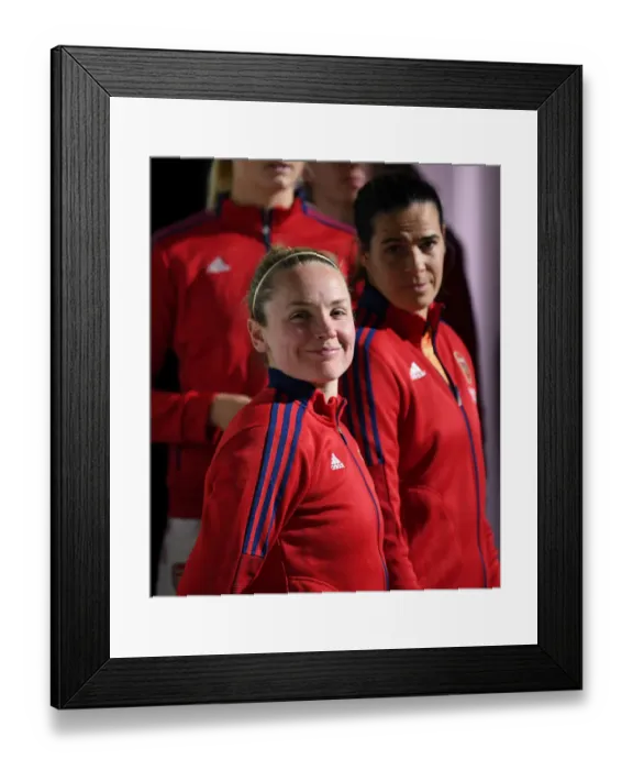 Framed Print : Arsenal's Kim Little Gears Up for FA Cup Quarterfinal Clash Against Coventry Framed Print : Arsenal's Kim Little Gears Up for FA Cup Quarterfinal Clash Against Coventry