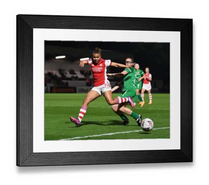 Framed Print : Arsenal Women vs Coventry United: Vitality FA Cup Quarterfinals Clash