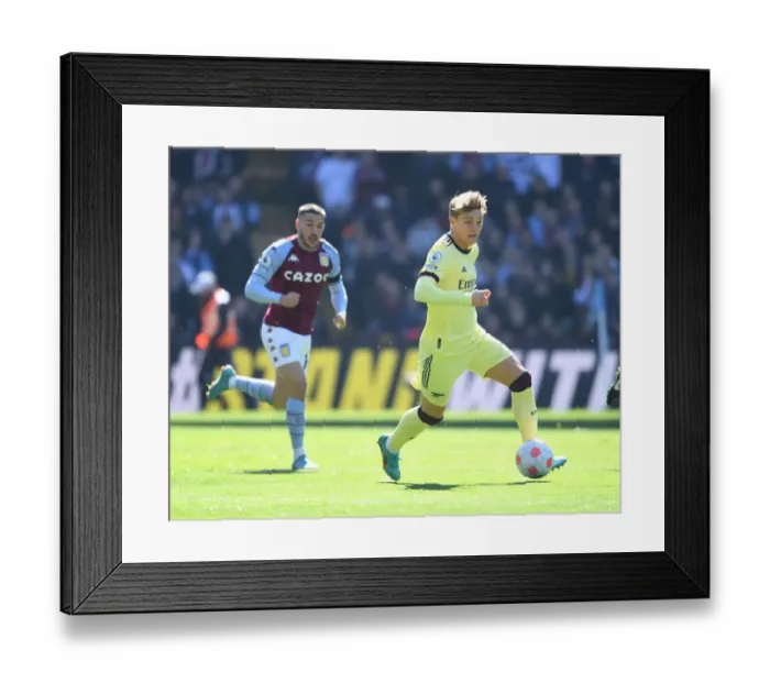 Framed Print : Martin Odegaard in Action: Arsenal vs. Aston Villa, Premier League 2021-22 Framed Print : Martin Odegaard in Action: Arsenal vs. Aston Villa, Premier League 2021-22