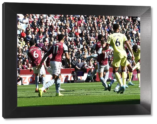 Bukayo Saka Scores the Winner: Aston Villa vs. Arsenal, Premier League