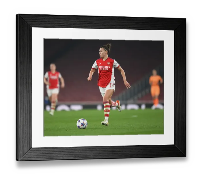 Framed Print : Arsenal Women vs. VfL Wolfsburg: UEFA Women's Champions League Quarterfinal First Leg Framed Print : Arsenal Women vs. VfL Wolfsburg: UEFA Women's Champions League Quarterfinal First Leg
