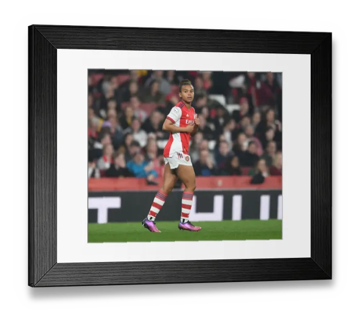 Framed Print : Arsenal Women vs. VfL Wolfsburg: UEFA Women's Champions League Quarterfinals Framed Print : Arsenal Women vs. VfL Wolfsburg: UEFA Women's Champions League Quarterfinals
