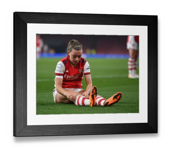 Framed Print : Arsenal Women vs. VfL Wolfsburg: UEFA Women's Champions League Quarterfinal First Leg Framed Print : Arsenal Women vs. VfL Wolfsburg: UEFA Women's Champions League Quarterfinal First Leg