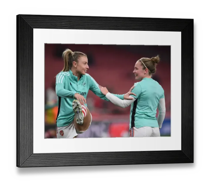 Framed Print : Arsenal Women vs. VfL Wolfsburg: UEFA Women's Champions League Quarterfinals (2021-22) Framed Print : Arsenal Women vs. VfL Wolfsburg: UEFA Women's Champions League Quarterfinals (2021-22)
