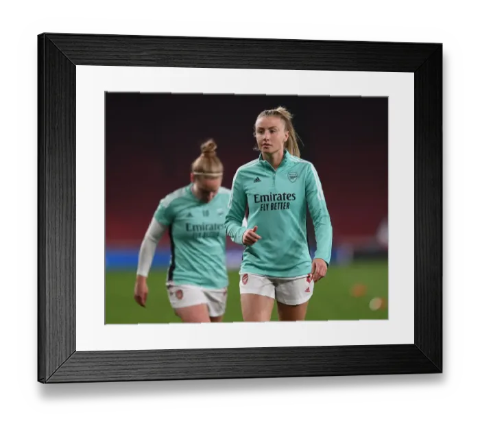 Framed Print : Arsenal Women vs. VfL Wolfsburg: UEFA Women's Champions League Quarterfinals (2021-22) Framed Print : Arsenal Women vs. VfL Wolfsburg: UEFA Women's Champions League Quarterfinals (2021-22)