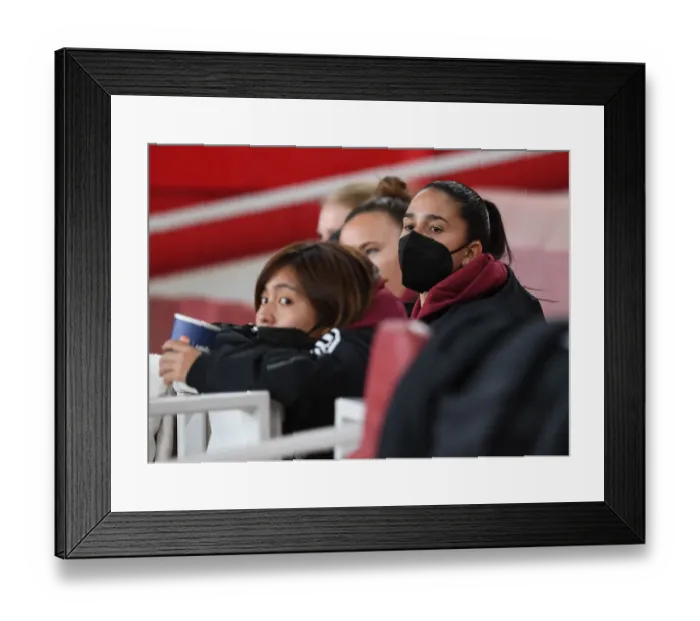 Framed Print : Arsenal Women vs. VfL Wolfsburg: UEFA Women's Champions League Quarterfinals (2021-22) Framed Print : Arsenal Women vs. VfL Wolfsburg: UEFA Women's Champions League Quarterfinals (2021-22)