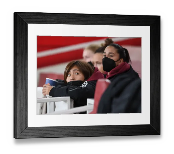 Framed Print : Arsenal Women vs. VfL Wolfsburg: UEFA Women's Champions League Quarterfinals (2021-22) Framed Print : Arsenal Women vs. VfL Wolfsburg: UEFA Women's Champions League Quarterfinals (2021-22)