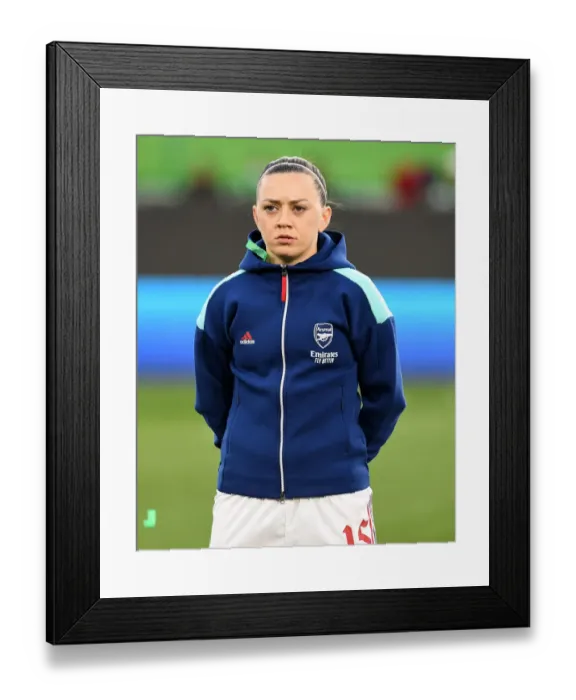Framed Print : Arsenal WFC vs. VfL Wolfsburg: UEFA Women's Champions League Quarterfinals Showdown Framed Print : Arsenal WFC vs. VfL Wolfsburg: UEFA Women's Champions League Quarterfinals Showdown