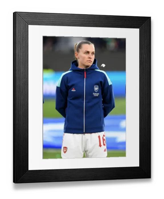 Framed Print : Arsenal Women Face VfL Wolfsburg in UEFA Champions League Quarterfinals Framed Print : Arsenal Women Face VfL Wolfsburg in UEFA Champions League Quarterfinals