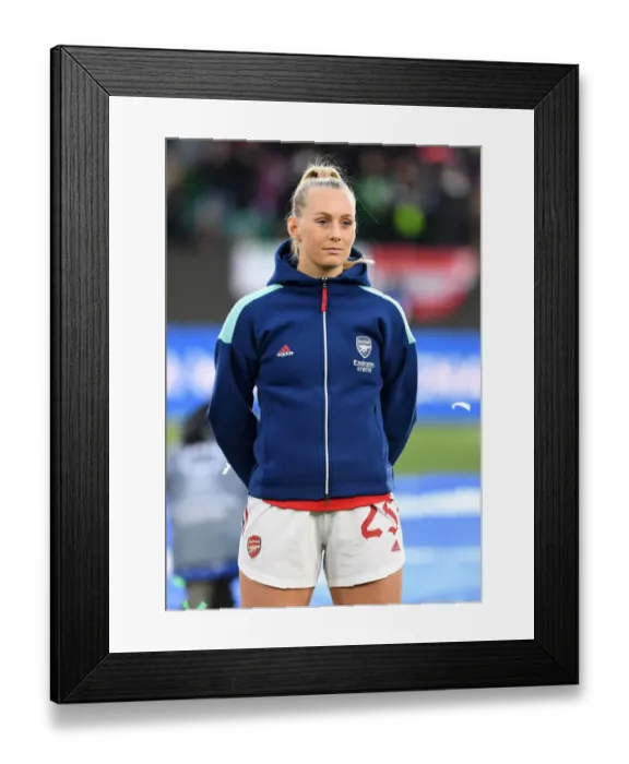 Framed Print : Stina Blackstenius Prepares for Arsenal's Champions League Showdown against VfL Wolfsburg Framed Print : Stina Blackstenius Prepares for Arsenal's Champions League Showdown against VfL Wolfsburg