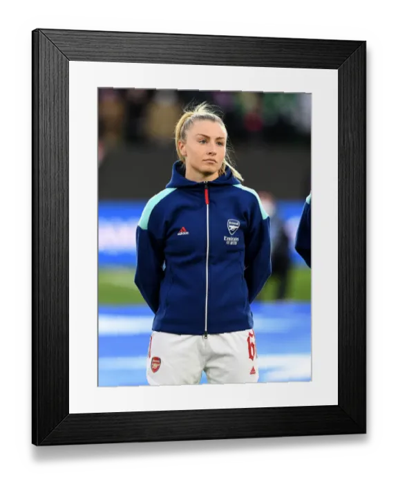 Framed Print : Leah Williamson Prepares for Arsenal's Champions League Showdown against VfL Wolfsburg Framed Print : Leah Williamson Prepares for Arsenal's Champions League Showdown against VfL Wolfsburg