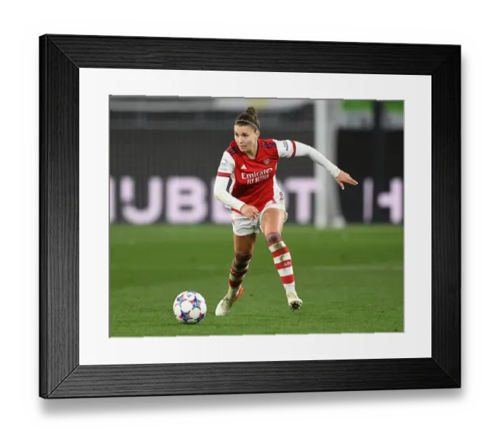 Framed Print : Arsenal Women's Champions League Showdown: Steph Catley Faces Off Against VfL Wolfsburg Framed Print : Arsenal Women's Champions League Showdown: Steph Catley Faces Off Against VfL Wolfsburg