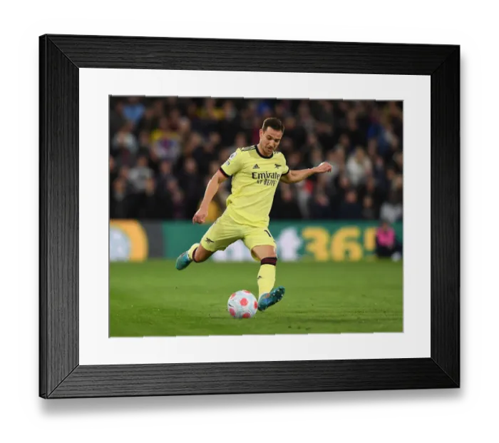Framed Print : Intense Showdown: Cedric vs Crystal Palace in the Premier League
