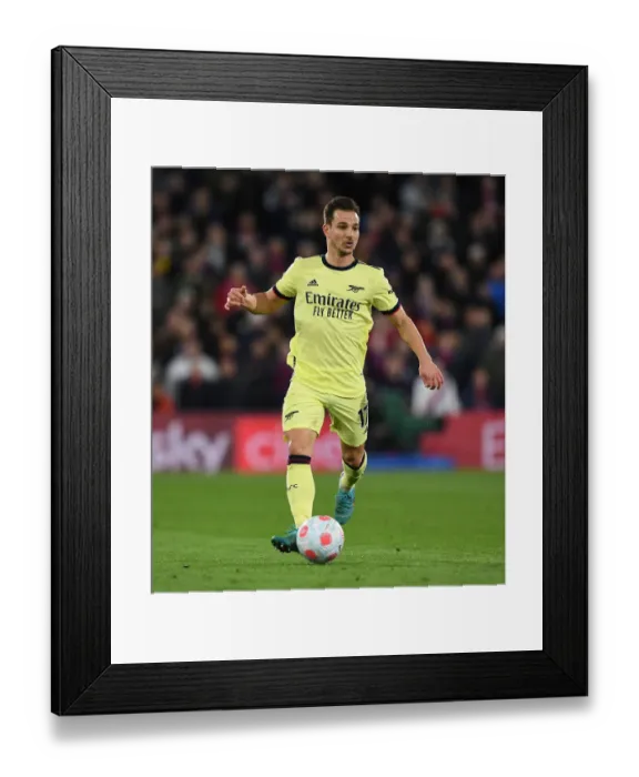 Framed Print : Intense Showdown: Cedric of Arsenal vs Crystal Palace in Premier League Framed Print : Intense Showdown: Cedric of Arsenal vs Crystal Palace in Premier League