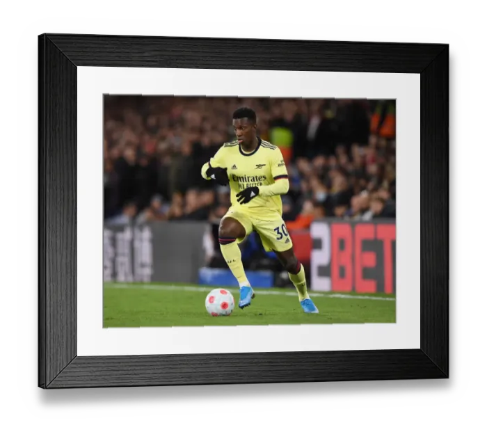 Framed Print : Arsenal's Eddie Nketiah in Action against Crystal Palace - Premier League 2021-22 Framed Print : Arsenal's Eddie Nketiah in Action against Crystal Palace - Premier League 2021-22