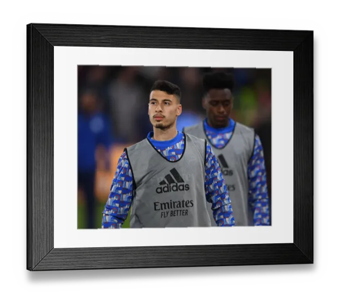 Framed Print : Arsenal's Gabriel Martinelli Prepares for Crystal Palace Clash in Premier League Framed Print : Arsenal's Gabriel Martinelli Prepares for Crystal Palace Clash in Premier League