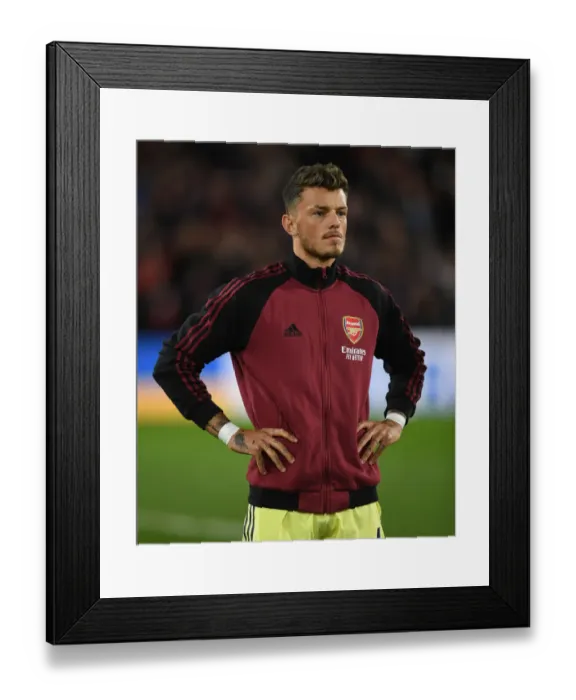 Framed Print : Ben White: Arsenal Star Ready for Crystal Palace Showdown in Premier League Framed Print : Ben White: Arsenal Star Ready for Crystal Palace Showdown in Premier League