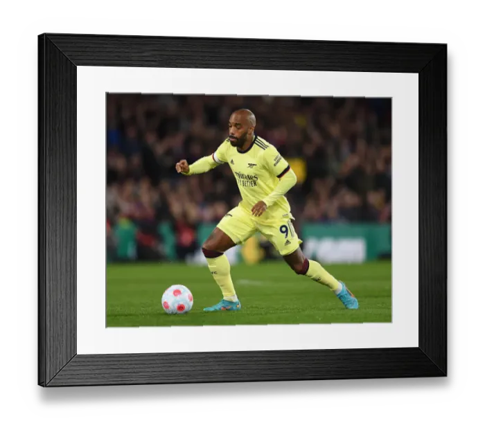 Framed Print : Alexandre Lacazette in Action: Crystal Palace vs Arsenal, Premier League 2021-22 Framed Print : Alexandre Lacazette in Action: Crystal Palace vs Arsenal, Premier League 2021-22