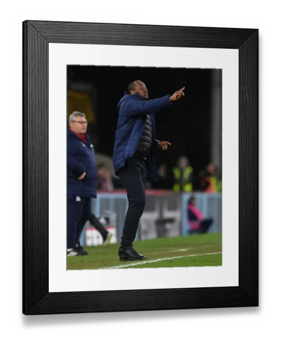 Framed Print : Patrick Vieira's Return: Arsenal vs. Crystal Palace Showdown at Selhurst Park Framed Print : Patrick Vieira's Return: Arsenal vs. Crystal Palace Showdown at Selhurst Park