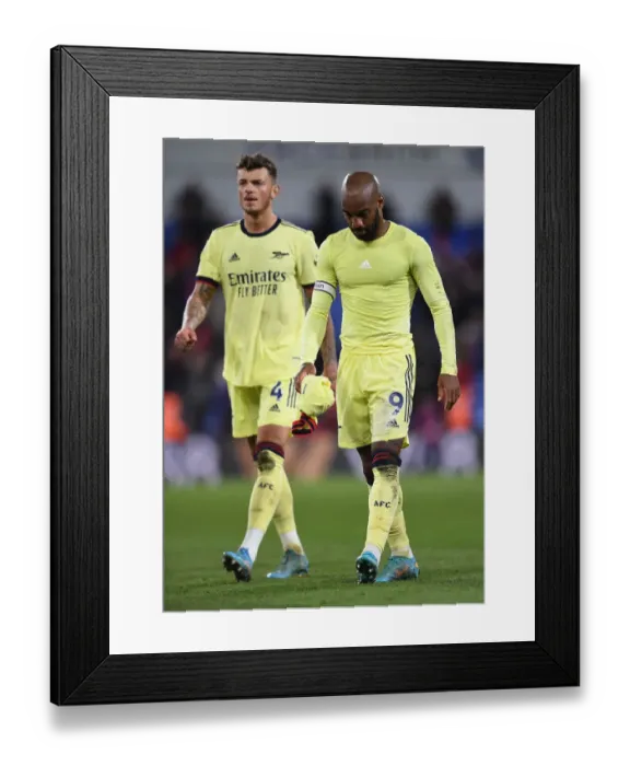 Framed Print : Alexandre Lacazette Reacts After Arsenal's Win Against Crystal Palace (April 2022) Framed Print : Alexandre Lacazette Reacts After Arsenal's Win Against Crystal Palace (April 2022)