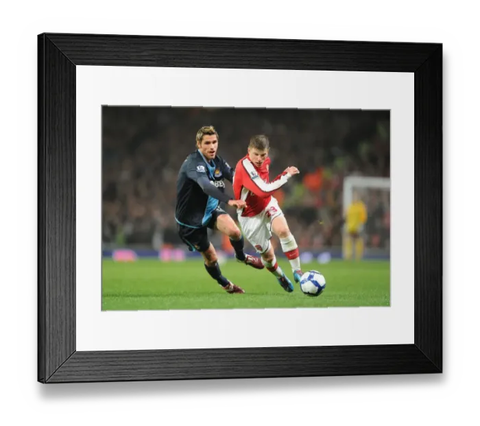 Framed Print : Arsenal's Arshavin Scores Twice in 2-0 Victory Over West Ham Framed Print : Arsenal's Arshavin Scores Twice in 2-0 Victory Over West Ham