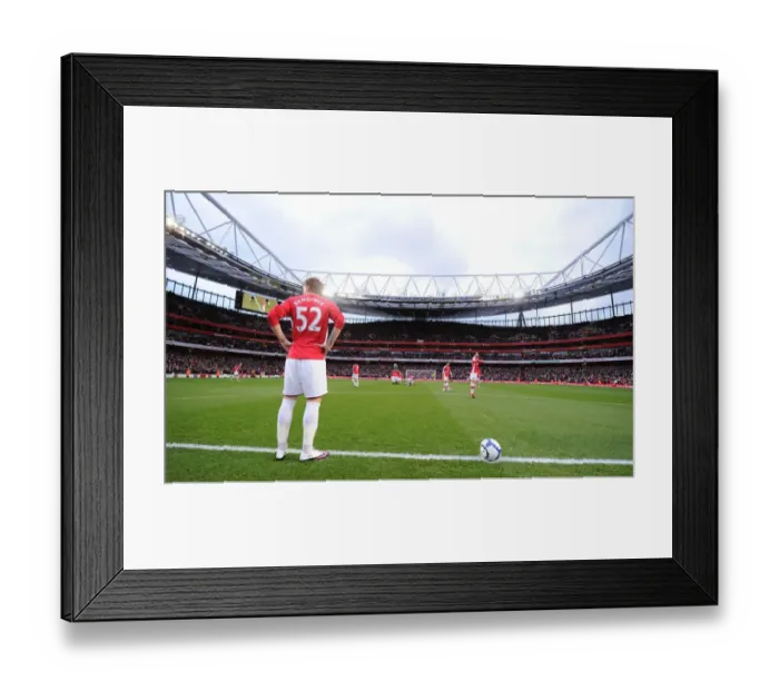 Framed Print : Nicklas Bendtner (Arsenal). Arsenal 2: 0 West Ham United, Barclays Premeir League Framed Print : Nicklas Bendtner (Arsenal). Arsenal 2: 0 West Ham United, Barclays Premeir League