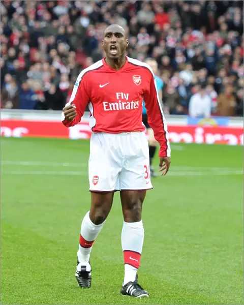 Sol Campbell (Arsenal). Arsenal 2: 0 West Ham United, Barclays Premeir League
