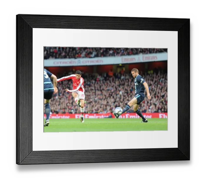 Framed Print : Denilson Scores First Arsenal Goal Against West Ham United: Arsenal 2-0 Framed Print : Denilson Scores First Arsenal Goal Against West Ham United: Arsenal 2-0