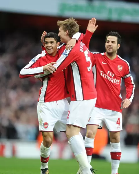 Denilson, Bendtner, and Fabregas: Arsenal's Unforgettable Duo Strikes as Gunners Top West Ham 2-0