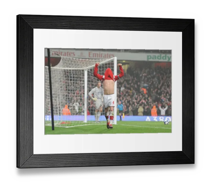 Framed Print : Cesc Fabregas's Strike: Arsenal's 2-0 Victory Over West Ham United, Barclays Premier League, Emirates Stadium, 2010 Framed Print : Cesc Fabregas's Strike: Arsenal's 2-0 Victory Over West Ham United, Barclays Premier League, Emirates Stadium, 2010