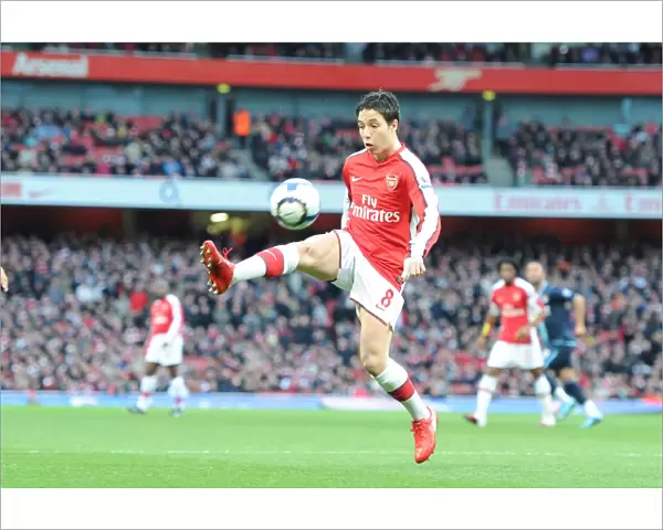 Samir Nasri (Arsenal). Arsenal 2: 0 West Ham United, Barclays Premeir League