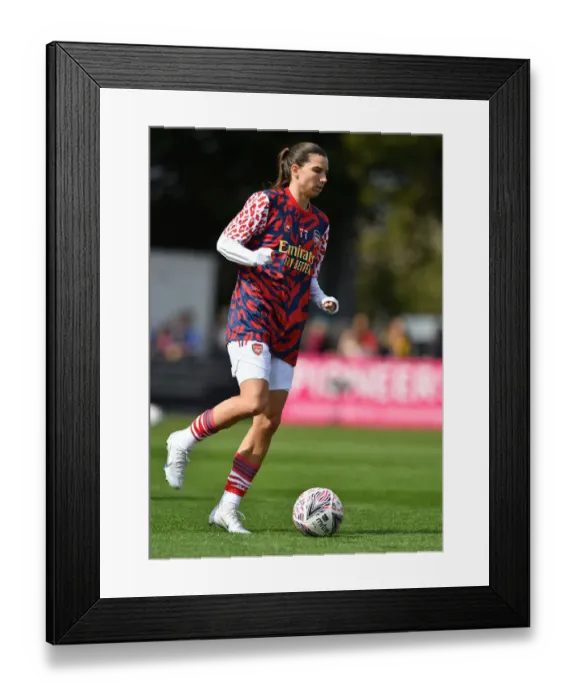 Framed Print : Gear Up: Tobin Heath's Focused Moment Before Arsenal Women's FA Cup Semi-Final Showdown Against Chelsea Women Framed Print : Gear Up: Tobin Heath's Focused Moment Before Arsenal Women's FA Cup Semi-Final Showdown Against Chelsea Women