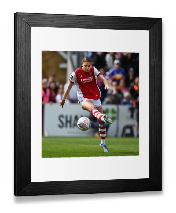 Framed Print : FA Cup Semi-Final Showdown: Vivianne Miedema's Thrilling Performance - Arsenal Women vs Chelsea Women