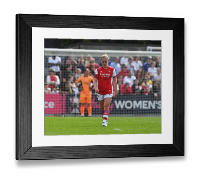 Framed Print : FA Cup Semi-Final Showdown: Kim Little's Intense Performance for Arsenal Women Against Chelsea Women