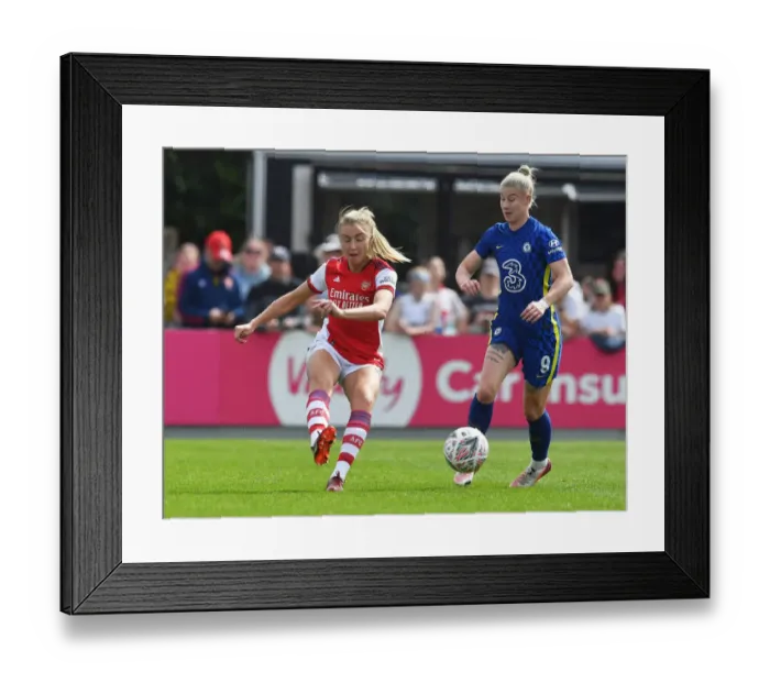 Framed Print : Arsenal Women vs Chelsea Women: FA Cup Semi-Final Showdown Framed Print : Arsenal Women vs Chelsea Women: FA Cup Semi-Final Showdown