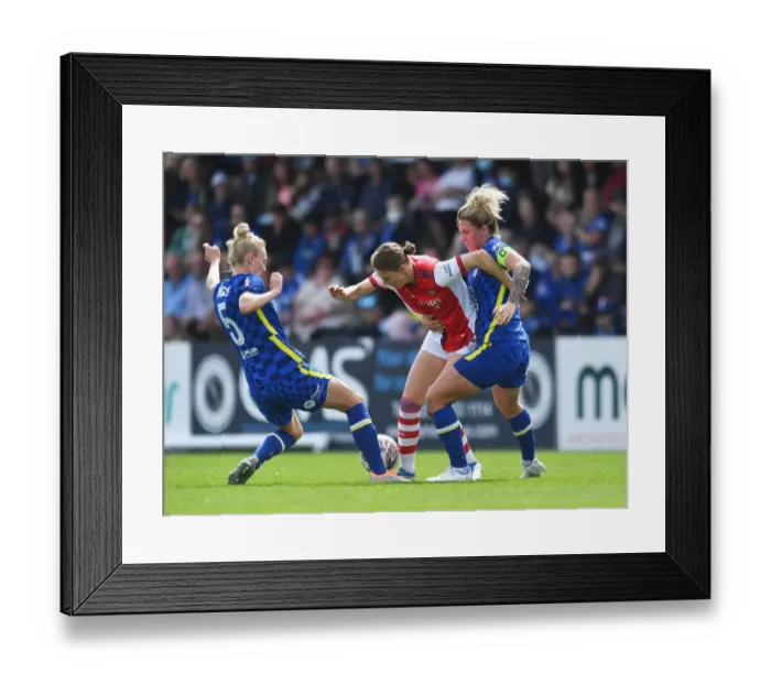 Framed Print : Arsenal vs Chelsea Women's FA Cup Semi-Final: A Tactical Battle at Meadow Park Framed Print : Arsenal vs Chelsea Women's FA Cup Semi-Final: A Tactical Battle at Meadow Park