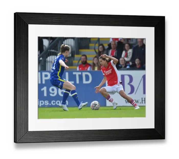 Framed Print : Tobin Heath Shines: Arsenal Women's FA Cup Semi-Final vs. Chelsea Women