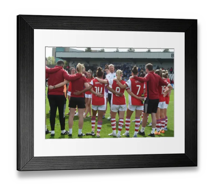 Framed Print : Arsenal Women's FA Cup Semi-Final: Jonas Eidevall's Team Talk - Arsenal vs Chelsea (2021-22) Framed Print : Arsenal Women's FA Cup Semi-Final: Jonas Eidevall's Team Talk - Arsenal vs Chelsea (2021-22)