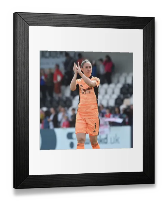 Framed Print : Arsenal Women vs Chelsea Women FA Cup Semi-Final Showdown at Meadow Park