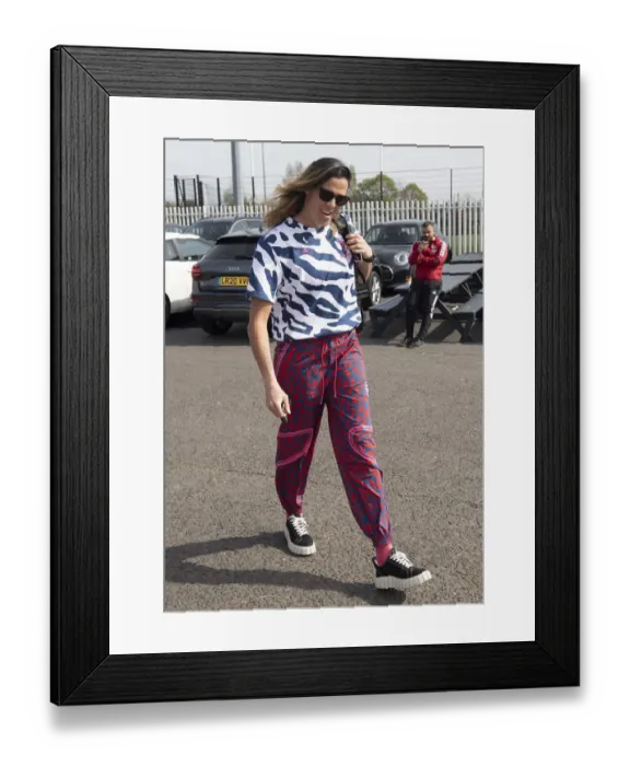 Framed Print : Arsenal Women's FA Cup Semi-Final: Lydia Williams Arrival at Meadow Park Framed Print : Arsenal Women's FA Cup Semi-Final: Lydia Williams Arrival at Meadow Park
