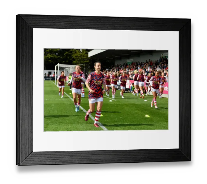 Framed Print : Arsenal Women vs Chelsea Women: FA Cup Semi-Final at Meadow Park