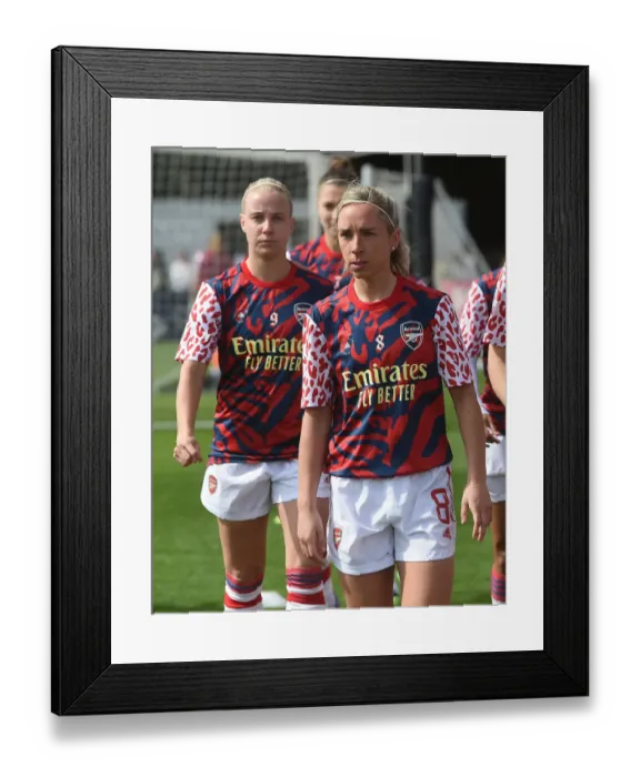 Framed Print : Arsenal Women vs Chelsea Women: FA Cup Semi-Final Clash