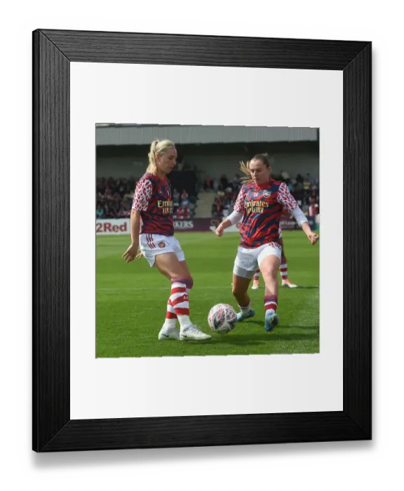 Framed Print : Arsenal Women vs. Chelsea Women: Vitality FA Cup Semi-Final Showdown