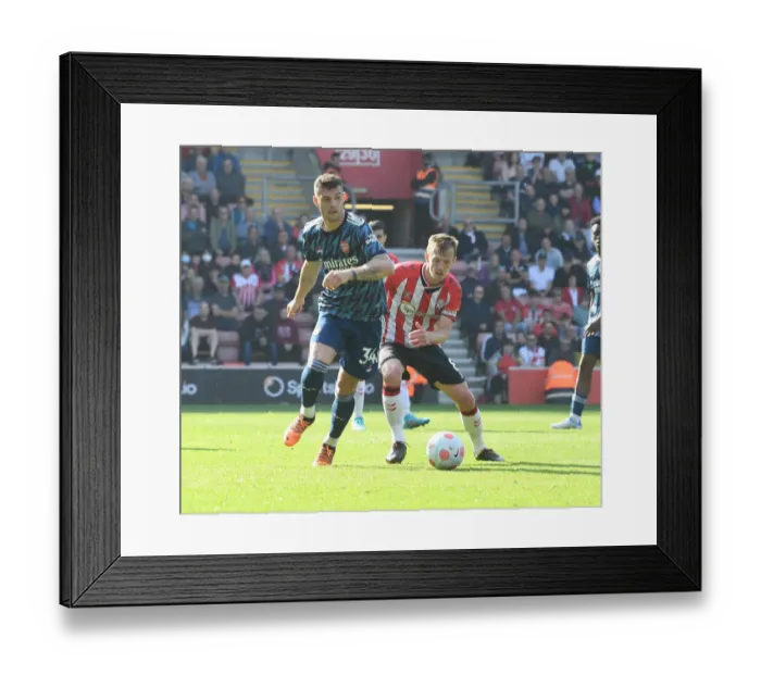 Framed Print : Xhaka vs Ward-Prowse: A Premier League Battle - Southampton vs Arsenal (2021-22) Framed Print : Xhaka vs Ward-Prowse: A Premier League Battle - Southampton vs Arsenal (2021-22)