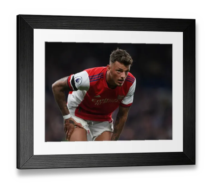 Framed Print : Steadfast Ben White: Arsenal's Defensive Hero in the Battle of Stamford Bridge vs. Chelsea, Premier League 2021-22 Framed Print : Steadfast Ben White: Arsenal's Defensive Hero in the Battle of Stamford Bridge vs. Chelsea, Premier League 2021-22