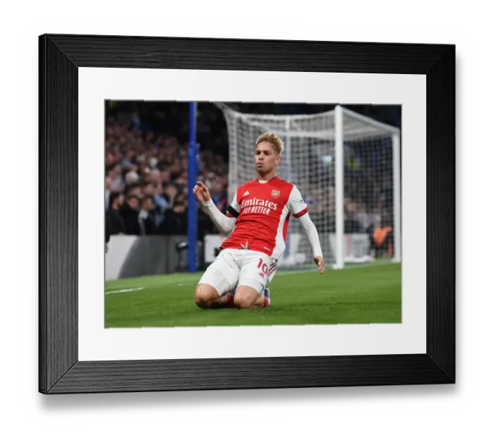 Framed Print : Emile Smith Rowe Scores Arsenal's Second Goal: Chelsea vs Arsenal, Premier League 2021-22 Framed Print : Emile Smith Rowe Scores Arsenal's Second Goal: Chelsea vs Arsenal, Premier League 2021-22