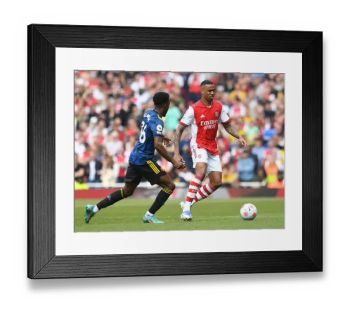 Framed Print : Martinelli in Action: Arsenal vs Manchester United, Premier League 2021-22 Framed Print : Martinelli in Action: Arsenal vs Manchester United, Premier League 2021-22