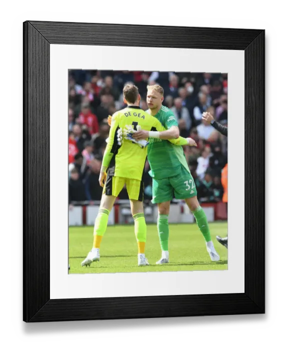 Framed Print : Arsenal vs Manchester United: Ramsdale vs De Gea - Premier League Showdown at Emirates Stadium Framed Print : Arsenal vs Manchester United: Ramsdale vs De Gea - Premier League Showdown at Emirates Stadium